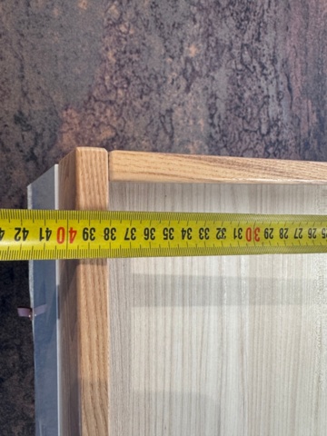 1240781-12 Two storage cabinets R3 Work.Locker, W160 x H140 x D40 cm