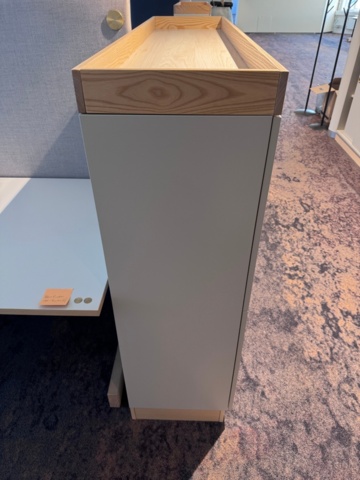 1240781-15 Two storage cabinets R3 Work.Locker, W160 x H140 x D40 cm