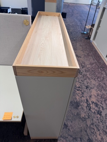 1240781-16 Two storage cabinets R3 Work.Locker, W160 x H140 x D40 cm