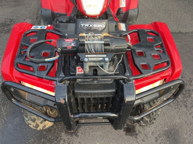 1205590-13 ATV/quad with winch - Honda TRX520 -2020