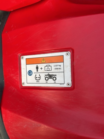 1205590-17 ATV/quad with winch - Honda TRX520 -2020