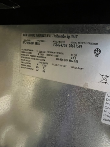 482056-7 Coffee machine, Krea Necta