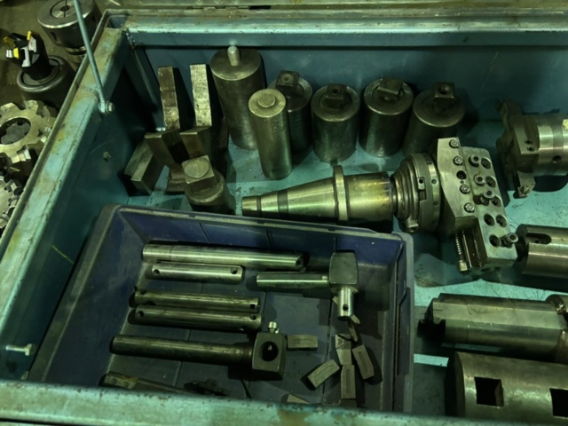 1136727-5 Cart with ISO 50, cutters, Wohlhaupter, and more