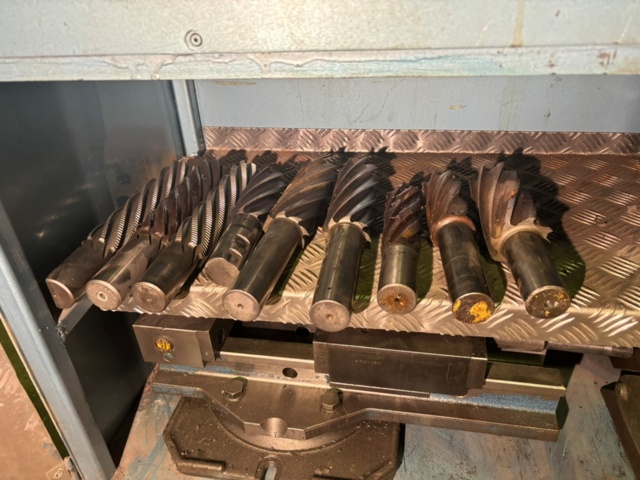 1136727-8 Cart with ISO 50, cutters, Wohlhaupter, and more