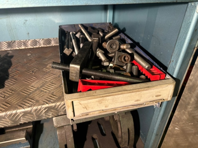 1136727-9 Cart with ISO 50, cutters, Wohlhaupter, and more