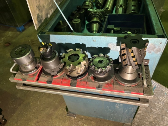 1136727-14 Cart with ISO 50, cutters, Wohlhaupter, and more