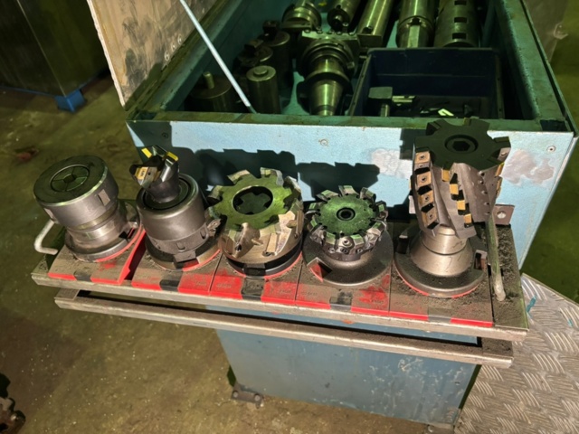 1136727-15 Cart with ISO 50, cutters, Wohlhaupter, and more