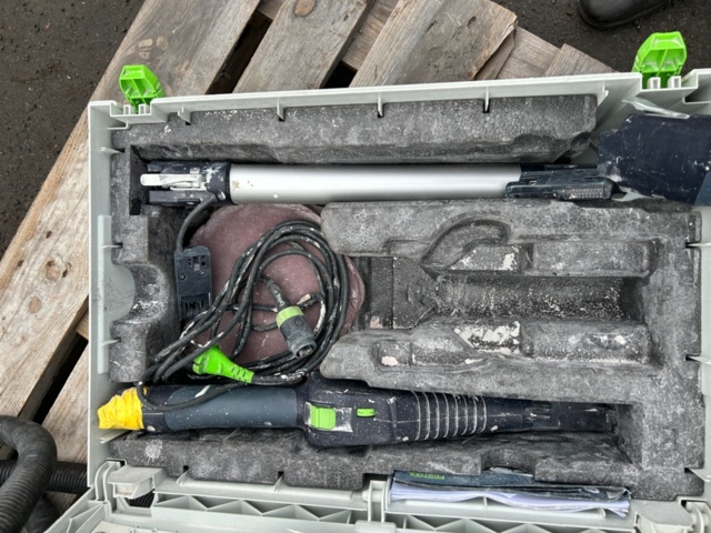 1250877-2 Ceiling and wall sander and vacuum cleaner Festool