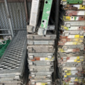 1285738-16 Modular scaffolding – About 1,400 parts (Horizontals, Spiers, U-beams and Steel plank)
