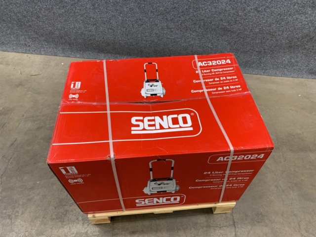 1285990-5 Compressor Senco AC32024 low noise oil-free 10 bar 24l 230/min