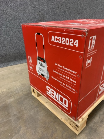 1285990-6 Compressor Senco AC32024 low noise oil-free 10 bar 24l 230/min