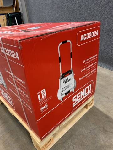 1285990-7 Compressor Senco AC32024 low noise oil-free 10 bar 24l 230/min