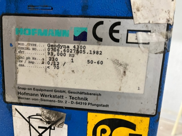 1285970-18 Tire mounting machine and balancing machine