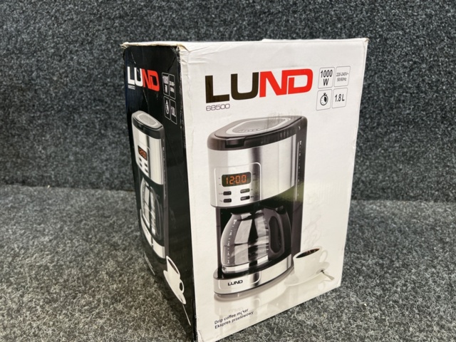 1279367-5 Coffee maker Lund 68500, 1000W 1.8L