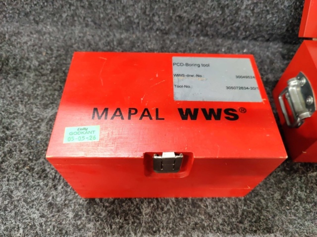 1279724-36 Cutting tools Mapal and Sandvik