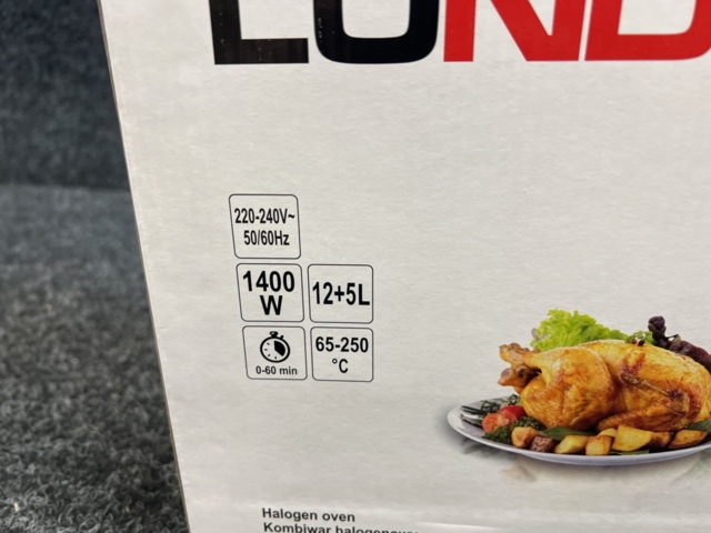 1279383-5 Halogenugn 17L, Lund