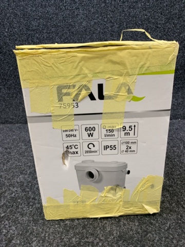 1287362-4 Sewage pump Fala 75953 600W