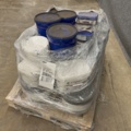1287919-12 Pallet with paint & oil