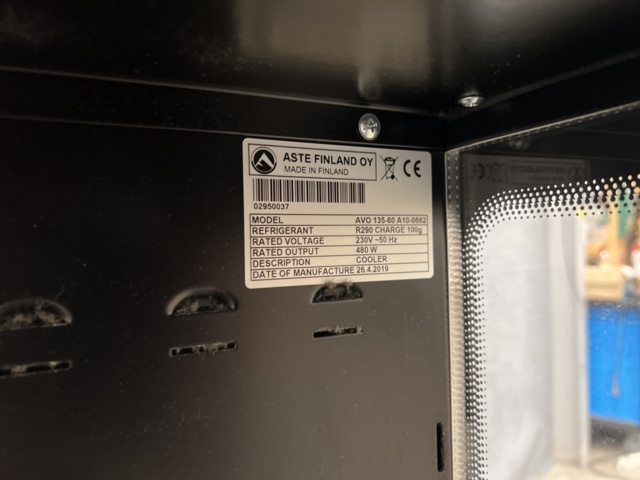 1287920-4 Exposure cooler Aste Finland AVO 135-60