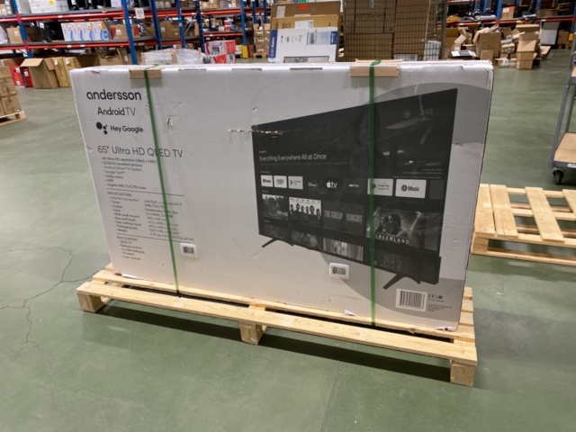 1281759-7 65" Smart 4K QLED TV Andersson QLED6531UHDA