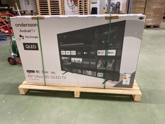 1281759-8 65" Smart 4K QLED TV Andersson QLED6531UHDA