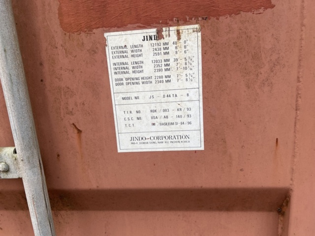 1277889-5 Container 40 fot