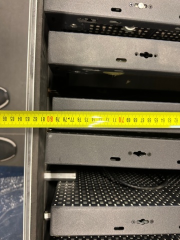 1286867-12 12 sqm LED screen P12 indoors including broadcast card and scaler