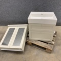 1287945-1 Commode Svedbergs 60x45 with wash basin & mirror cabinet