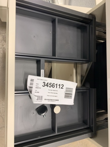 1287945-10 Commode Svedbergs 60x45 with wash basin & mirror cabinet