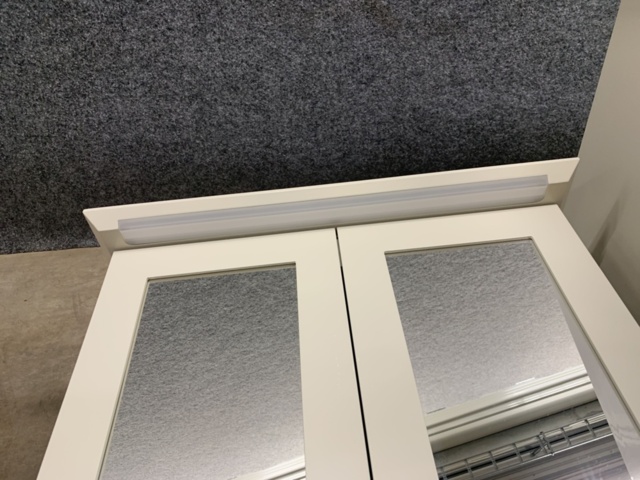 1287945-20 Commode Svedbergs 60x45 with wash basin & mirror cabinet