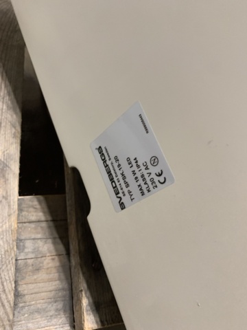 1287945-21 Commode Svedbergs 60x45 with wash basin & mirror cabinet