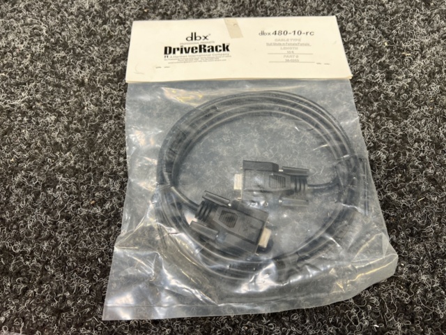 1288309-3 dbx DriveRack 480-10-rc, 10ft (NEW)