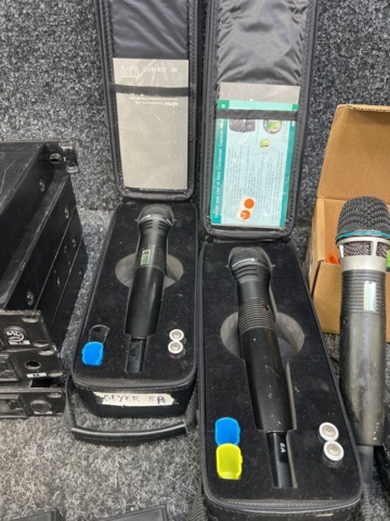 1288310-9 MIPRO ACT-707 (4 pcs) + 6 pcs beltpack + 2 microphones