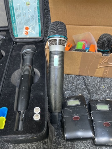 1288310-11 MIPRO ACT-707 (4 pcs) + 6 pcs beltpack + 2 microphones