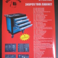 1288449-5 Tool trolley Bearsafe CT12245A, with tools