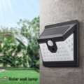 1288532-2 5 pcs LED garden lamp for wall, motion sensor, solar cell charging - Shipping included