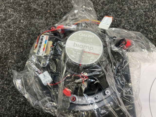 1288302-4 Built-in speakers 2 pcs - Biamp CMX20T-BL (new)