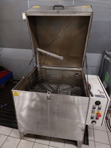 1249225-2 Top loading washing machine/Small parts washer Teijo TL-780SE -2009