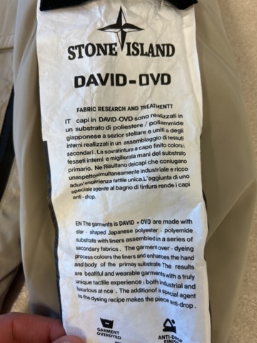 1267835-5 Jacket Stone Island David-OVD (Medium)