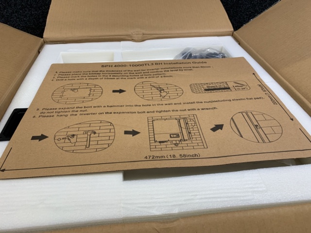 1290603-9 Inverter Growatt SPH 6000 TL3-BH-UP hybrid
