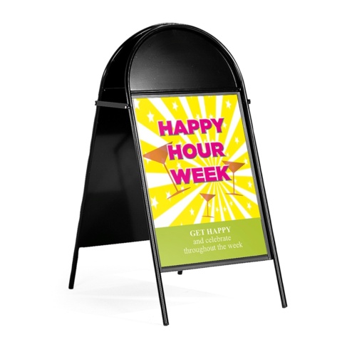 Sidewalk talker/Sign stand BASIC - PS Auction - We value the future ...