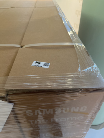 1240634-3 TV - Samsung The Frame 85" New in box!