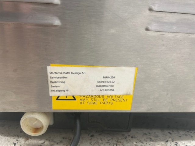 1225824-5 Coffee machine - Bravilor Bonamat Esprecious 22 (Repair object)