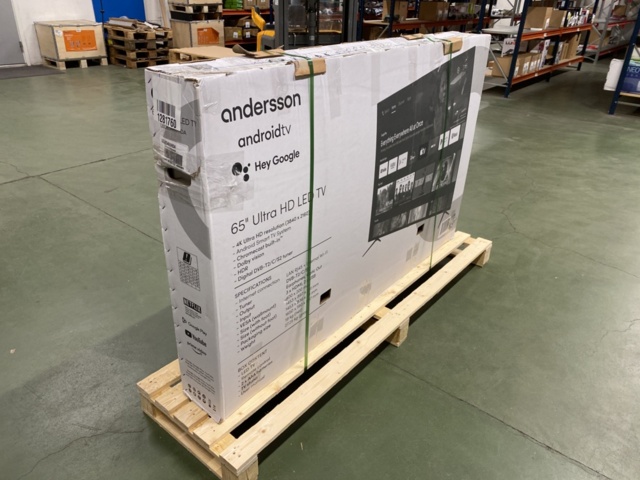 1281760-7 65" Smart 4K QLED TV Andersson QLED6531UHDA