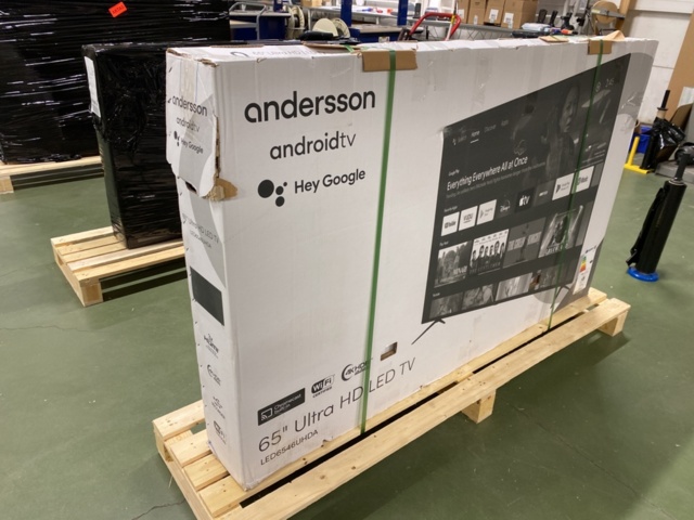 1281760-8 65" Smart 4K QLED TV Andersson QLED6531UHDA