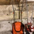 1197871-6 Flymo mower, pressure washer and tiller