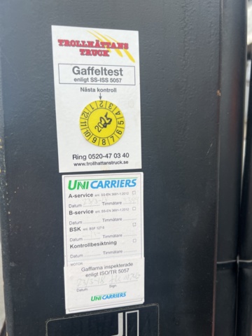 1245150-14 Electric forklift Toyota FBM 20 -1997