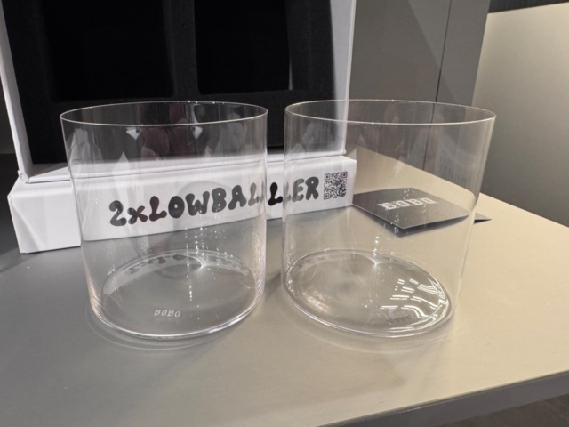 1240648-7 Glas 24 st, fyra olika modeller - BOBO