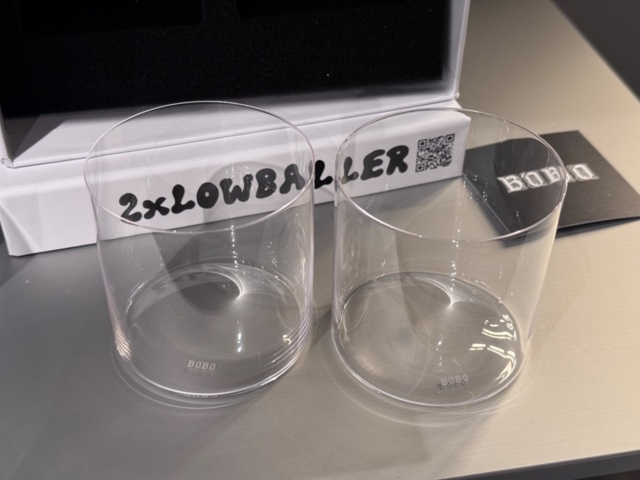 1240648-8 Glas 24 st, fyra olika modeller - BOBO