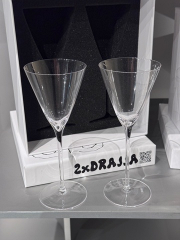 1240648-9 Glas 24 st, fyra olika modeller - BOBO